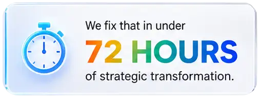 72 Hours of Strategic Transformation
